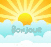 Gif bonjour soleil